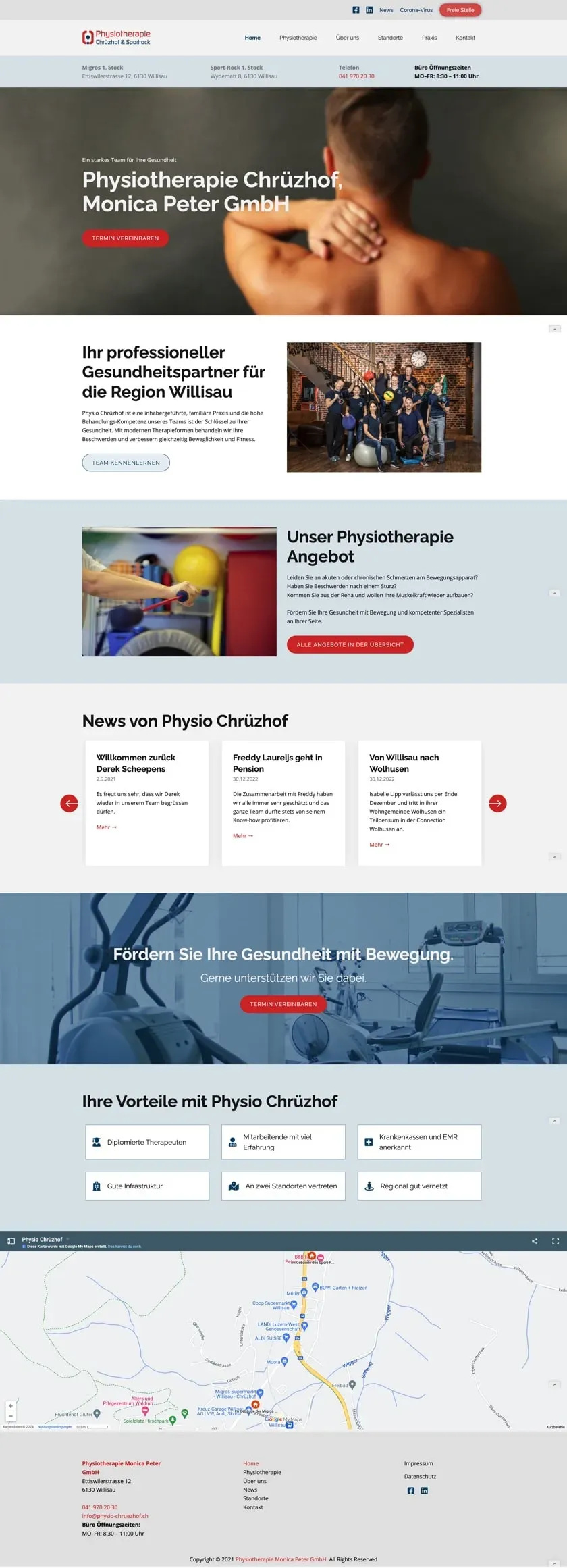 Physiotherapie Monica Peter GmbH